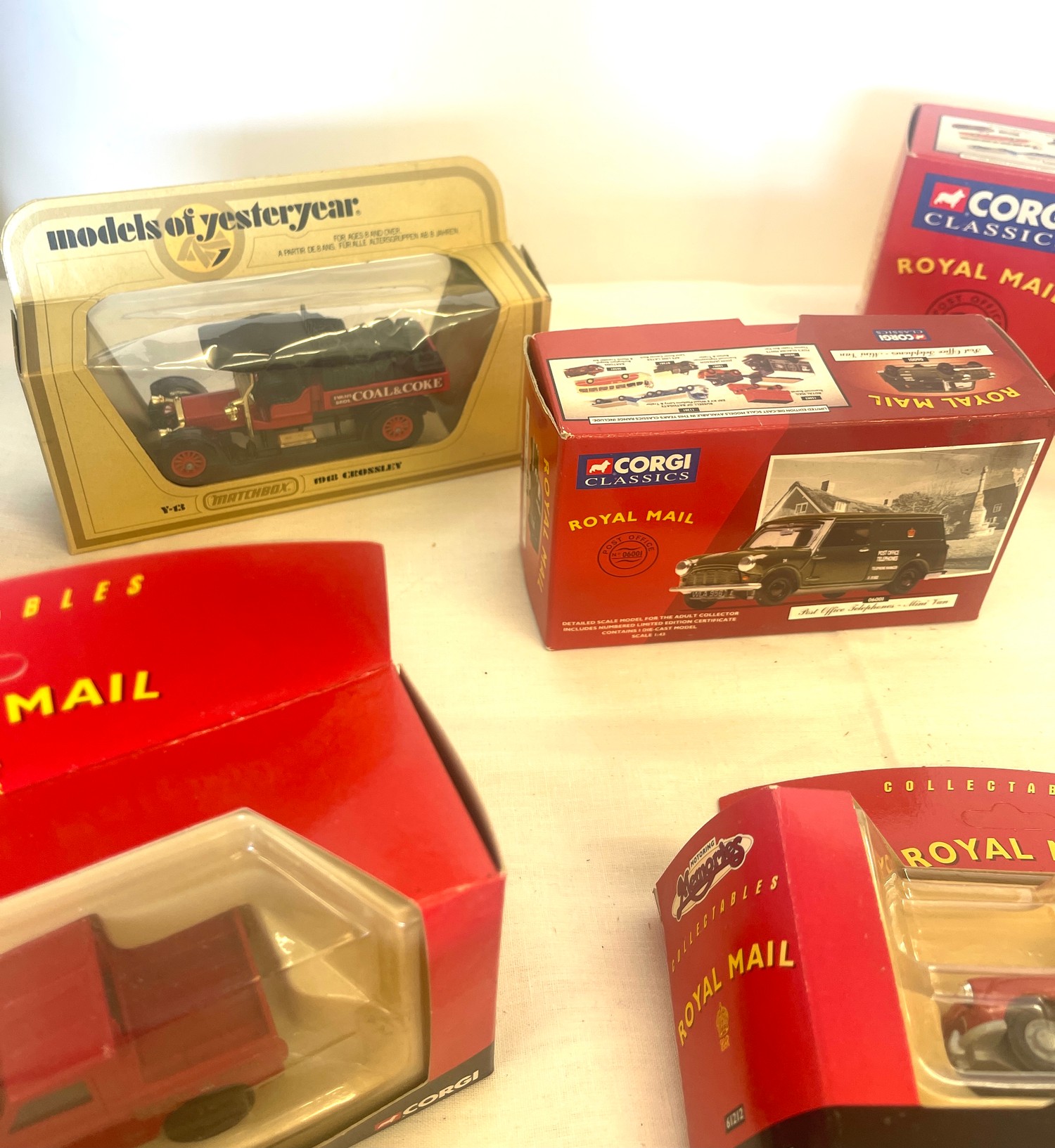 Selection of boxed Corgi royal mail vehicles - Image 2 of 4