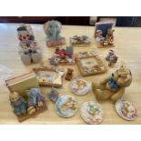 Selection of pottery to include money box, book ends etc