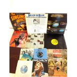 Large selection of records and singles