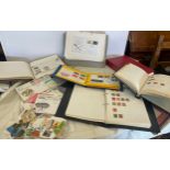 Selection of first day covers and stamps etc