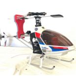Vintage Hibro limited shuttle plus remote controlled helicopter 0.5 engine (no remote), untested