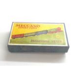Rare Original boxed pre war Meccano Dinky toys No20 passenger train chips to carriages