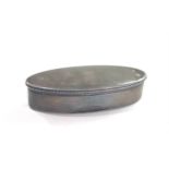 Antique silver trinket box age related marks and dents as shown measures approx 10cm by 4cm height
