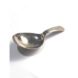 Antique georgian silver tea caddy spoon