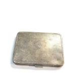 Silver cigarette case 87g