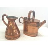 2 Pieces of vintage copper ware