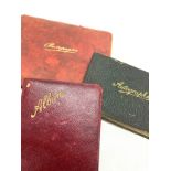 2, 1917 Autograph book with pictures and autographs, German prisoners of war, 1937 autographs and