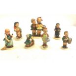 Selection of 7 Goebel figurines