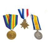 Trio of medals to include The Great War for Civilisation medals, British star medal, M2 -073651