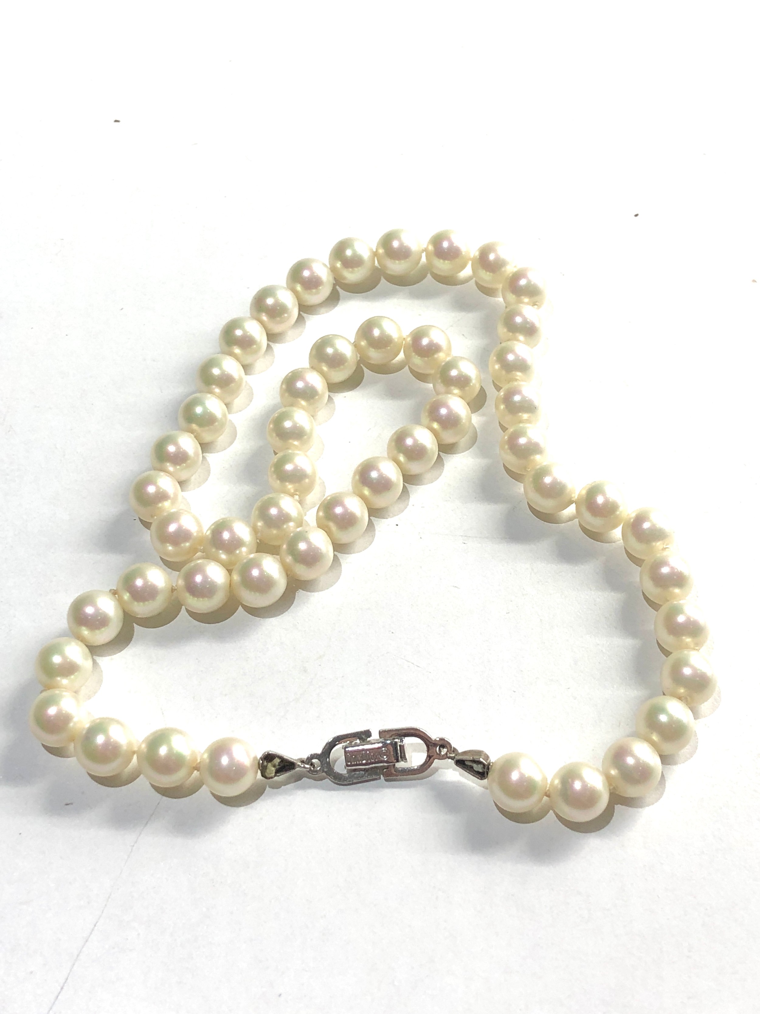 Christian Dior simulated pearl Necklace
