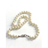 Christian Dior simulated pearl Necklace