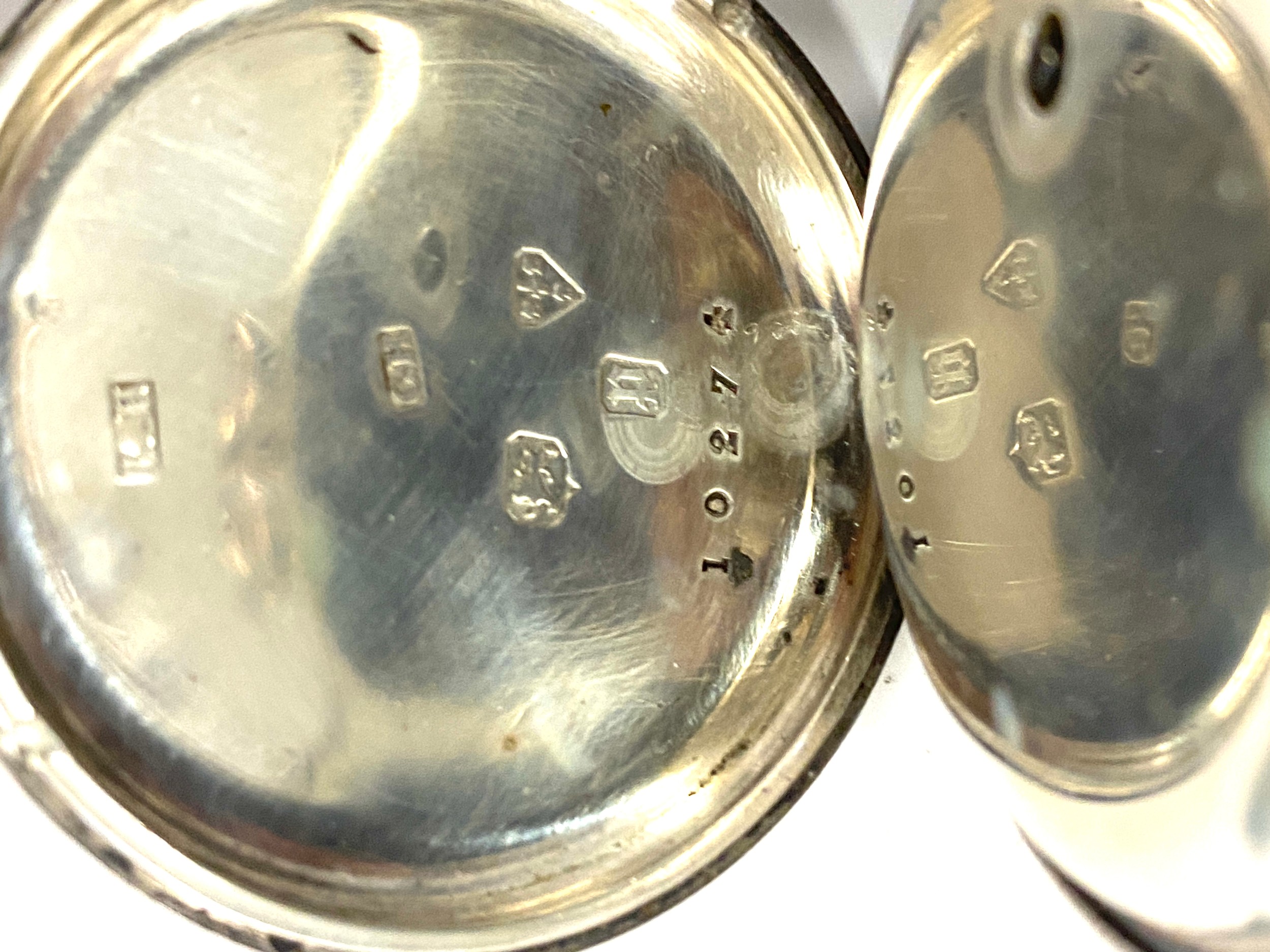 Selection 3 pocket watches (includes one silver), untested, one missing glass - Bild 2 aus 4