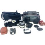 Large selection of cameras, lenses, equipment etc