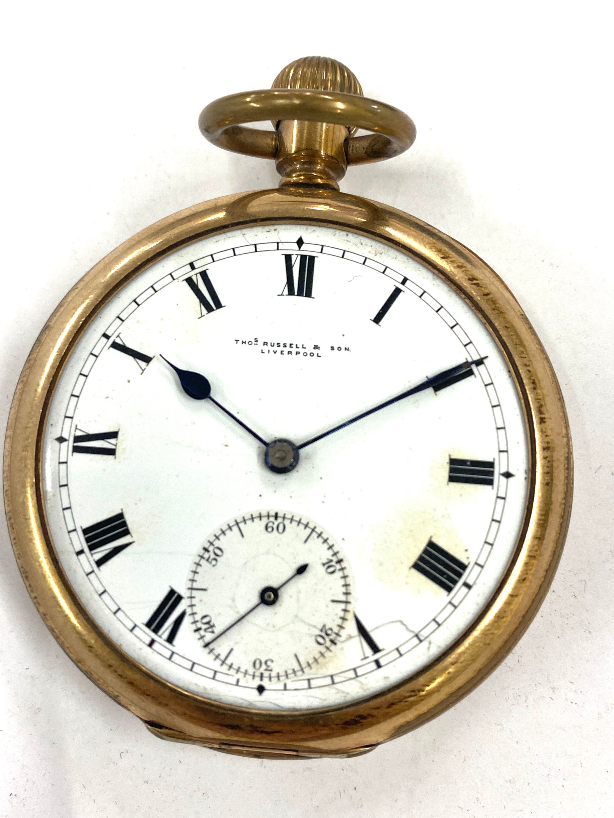 Selection 3 pocket watches (includes one silver), untested, one missing glass - Bild 4 aus 4