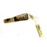 Rare 1950's faberge perfume whistle with contents
