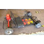 Petrol go kart, 2 seater, working order