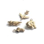 5 9ct gold charms weight 5.3g
