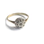 9ct gold diamond ring weight 1.4g