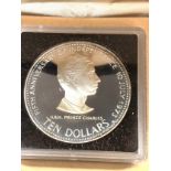 1973 Republic of Panama 20 Balboas Proof .925 Sterling Silver Coin 4.22 oz certificate dated 1975