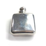 Vintage silver hip flask 82g