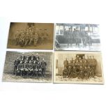 4 ww1 real photo postcards