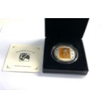 Fine 999 silver silver cook islands masters of art boxed coin coa