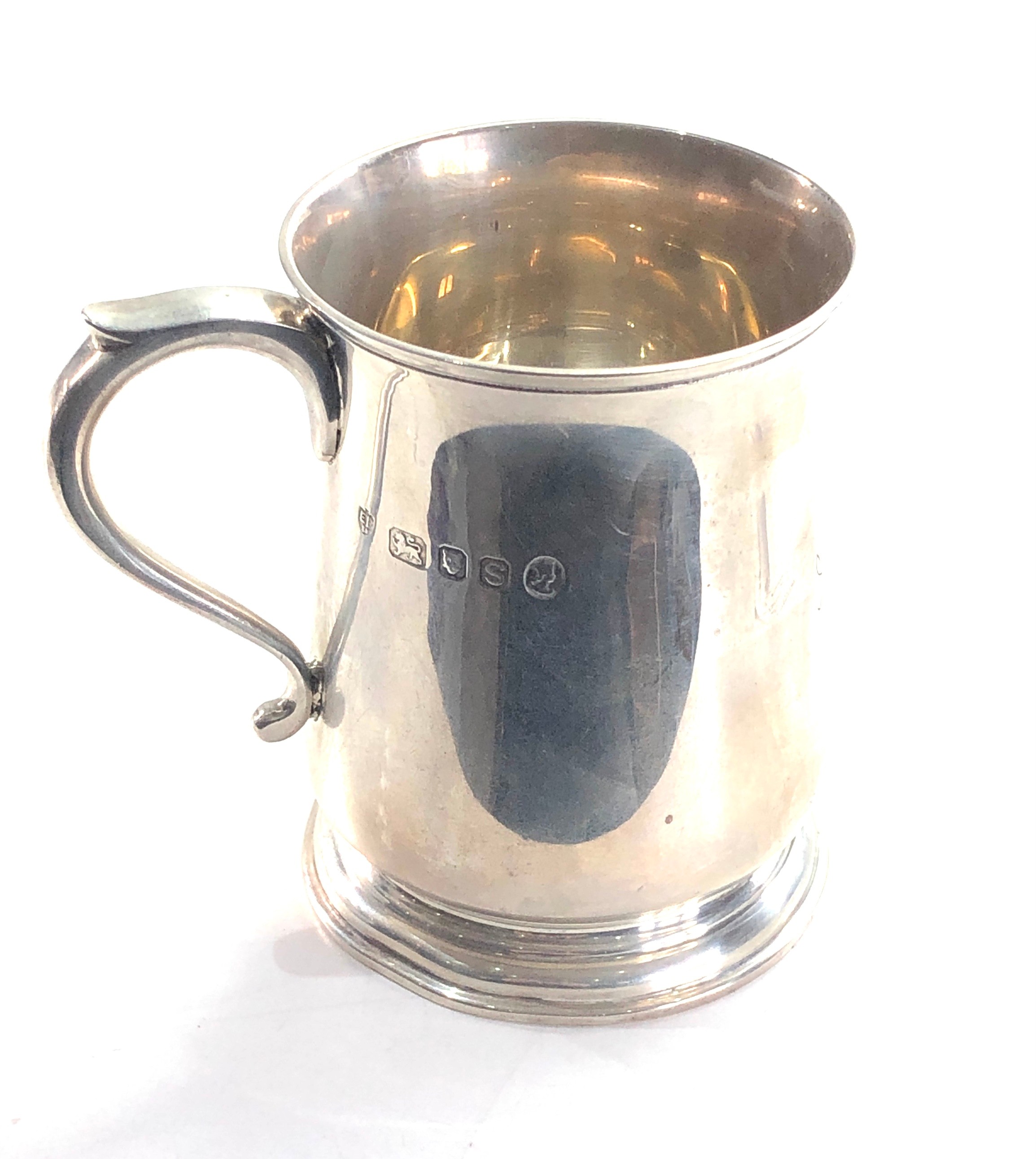 London silver mug weight 143g engraved imogen