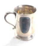 London silver mug weight 143g engraved imogen