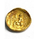 Greek gold coin measures approx 19mm diameter weight 8.35g