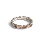 Clogau silver & gold ring