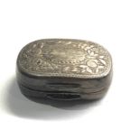 Georgian silver vinaigrette