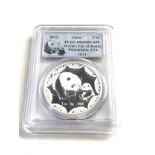 2012 1oz China silver Panda ANA World's Fair of Money