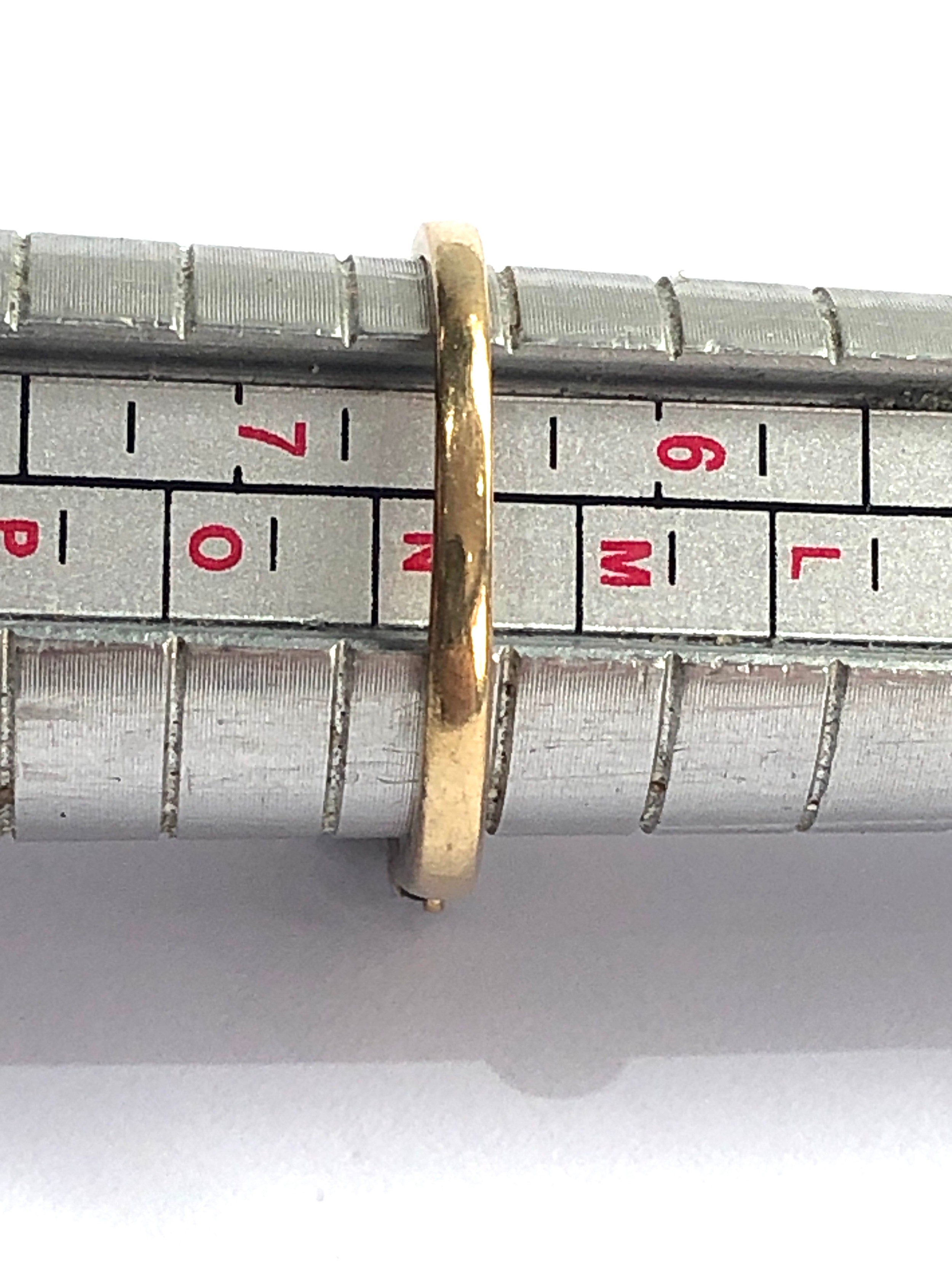 9ct gold diamond ring weight 1.6g - Image 3 of 3