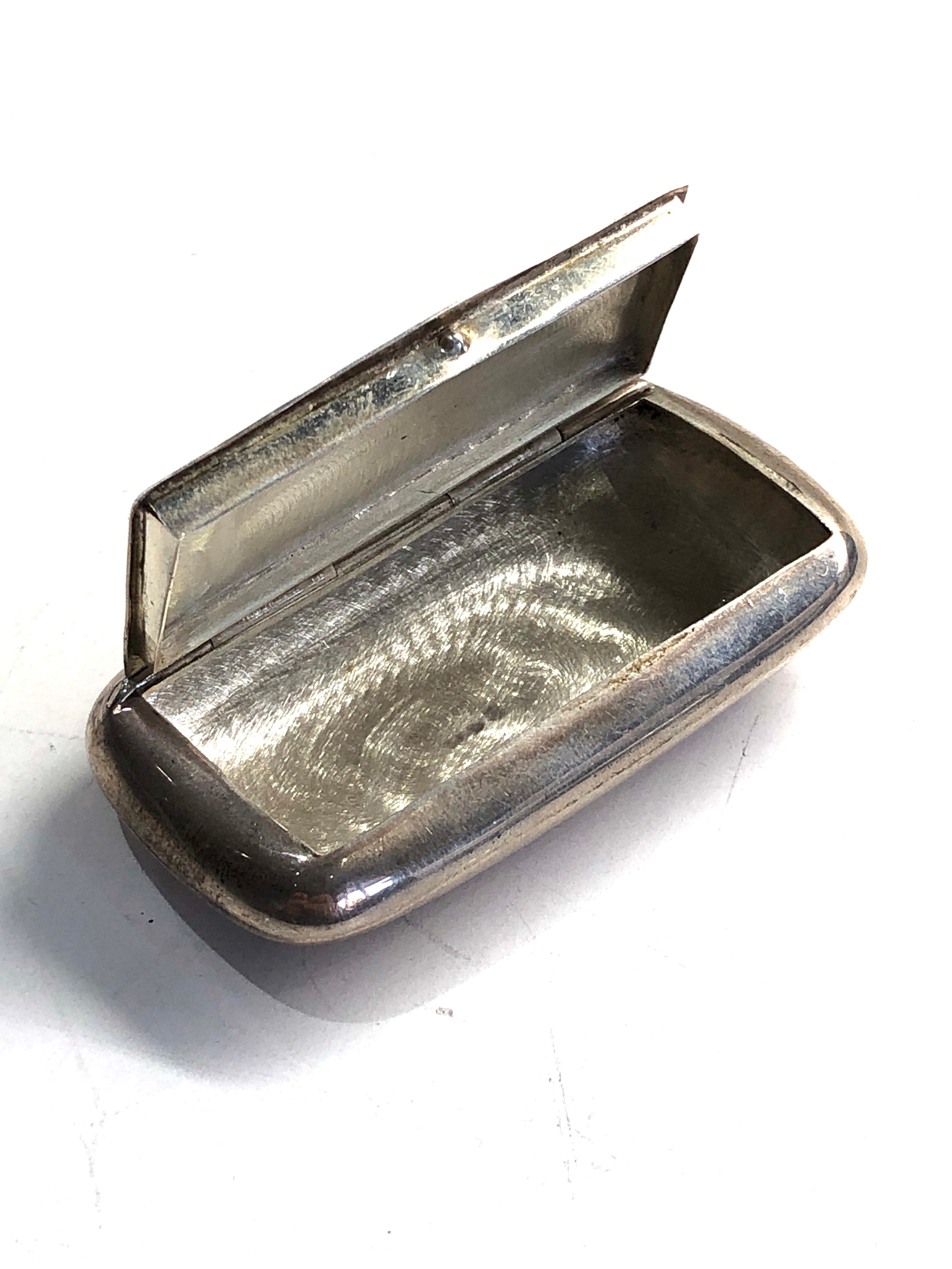 Modern silver snuff box - Image 3 of 5