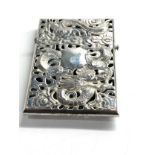 Chinese silver card case weight 116g