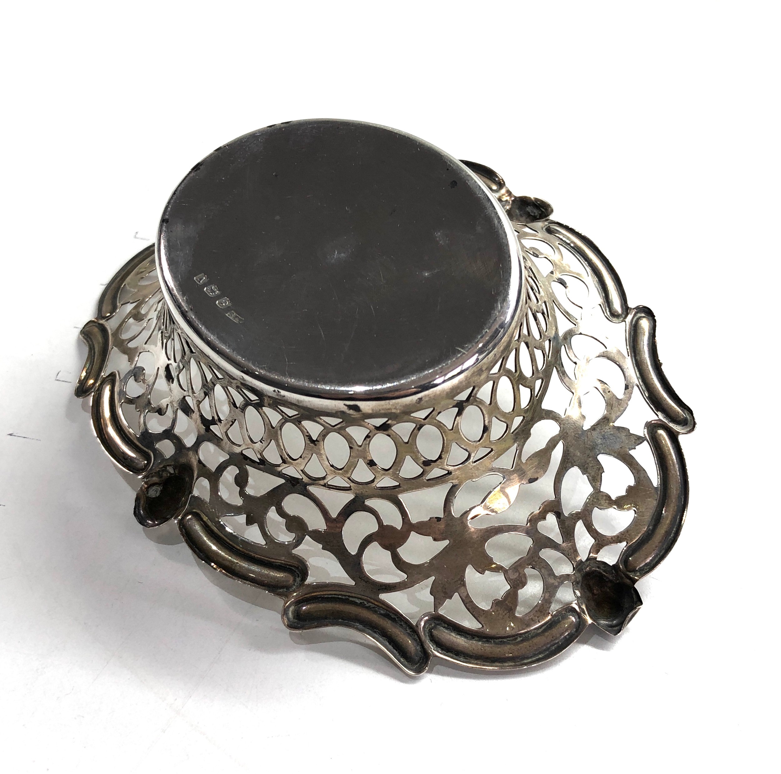 Vintage silver sweet dish weight 46g - Image 3 of 4