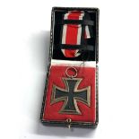 Boxd ww2 german iron cross 2nd class with ribbon