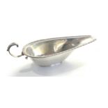 Antique silver sauce boat Birmingham silver hallmarks weight 88g