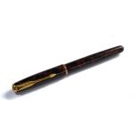 18ct gold nib parker fountain pen