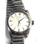 1960s Rolex oyster precision gents wristwatch .the watch will tick the winder screws up tight but