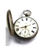 Antique fusee pocket watch j.w.benson London working order but no warranty given