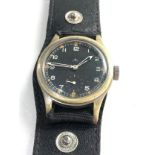 Military Record dirty dozen wristwatch in working order but no warranty given