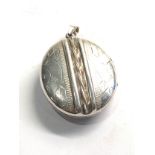 silver locket weight 18g