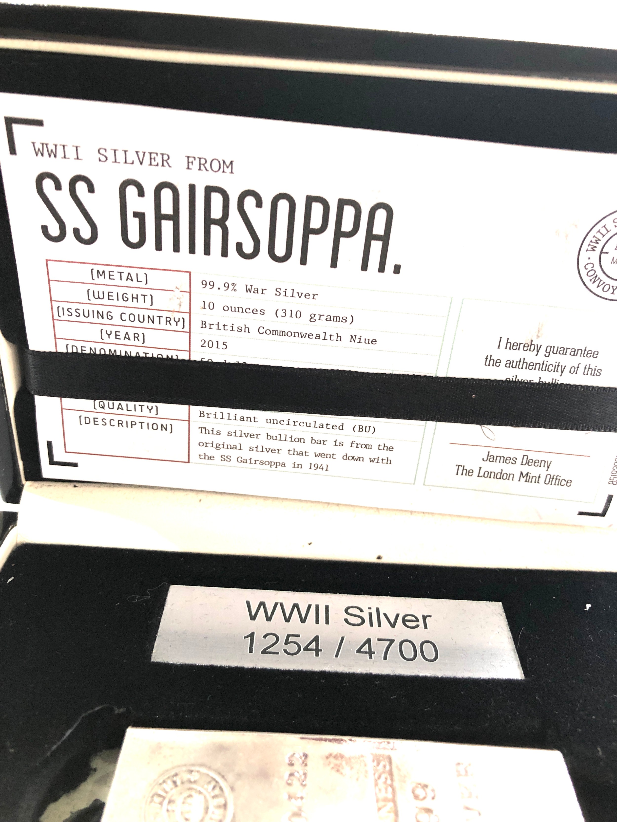 Boxed 999 silver 10 oz bullion bar - Image 3 of 3