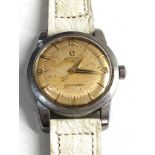 Vintage Omega seamaster automatic bumper gents wristwatch cal 354 case ref No 2767-3 watch does tick