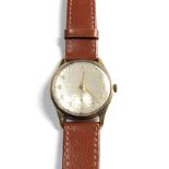 Vintage 9ct gold International Watch Company gents gents wristwatch IWC 1950's watch in working