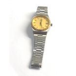 Vintage gents Tissot sea master quartz wristwatch watch is not ticking no warranty given