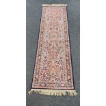 Vintage hall runner / rug, approximate measurements: Length 84 inches, Width 25 inches