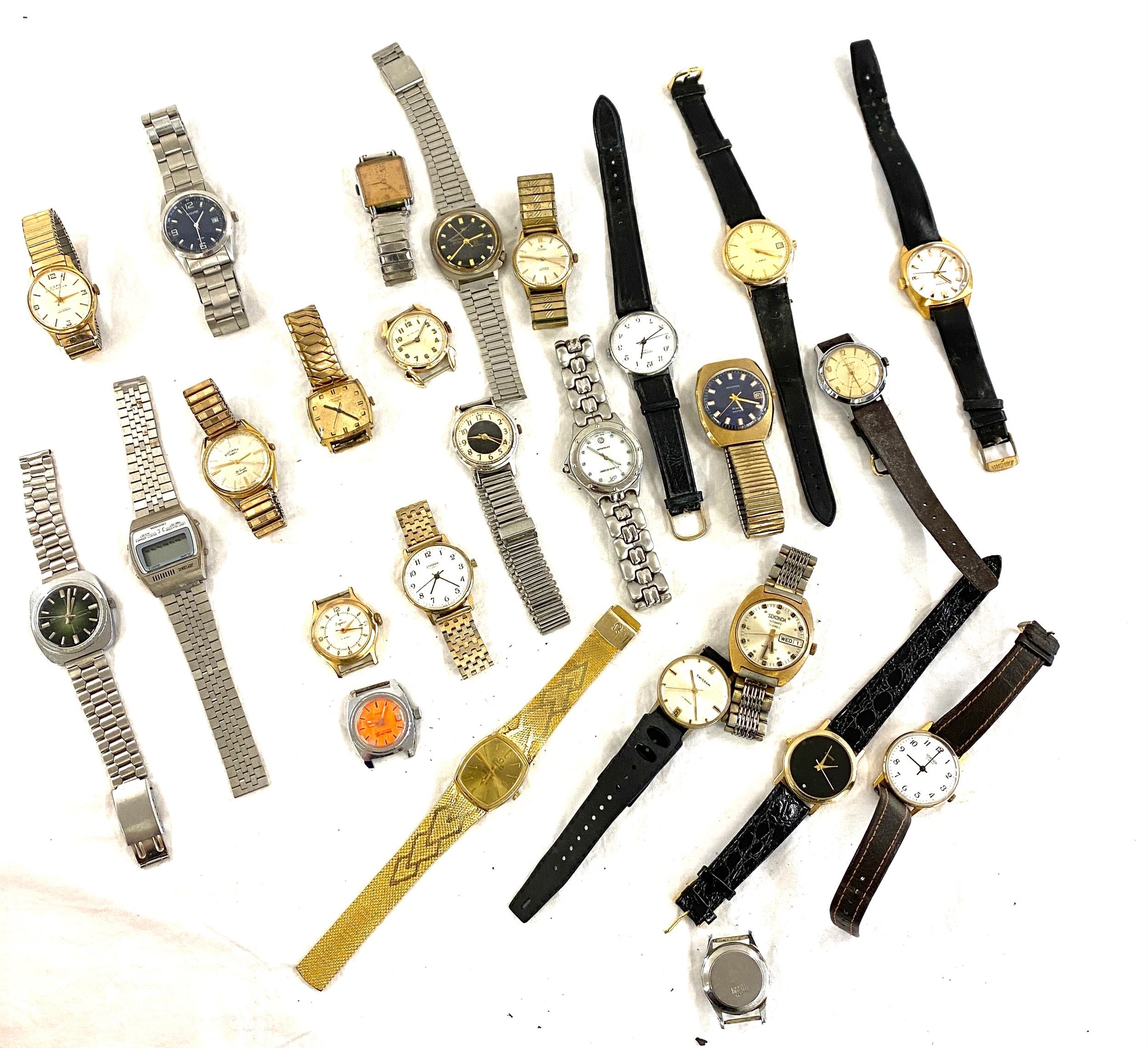 Selection of wristwatches - untested