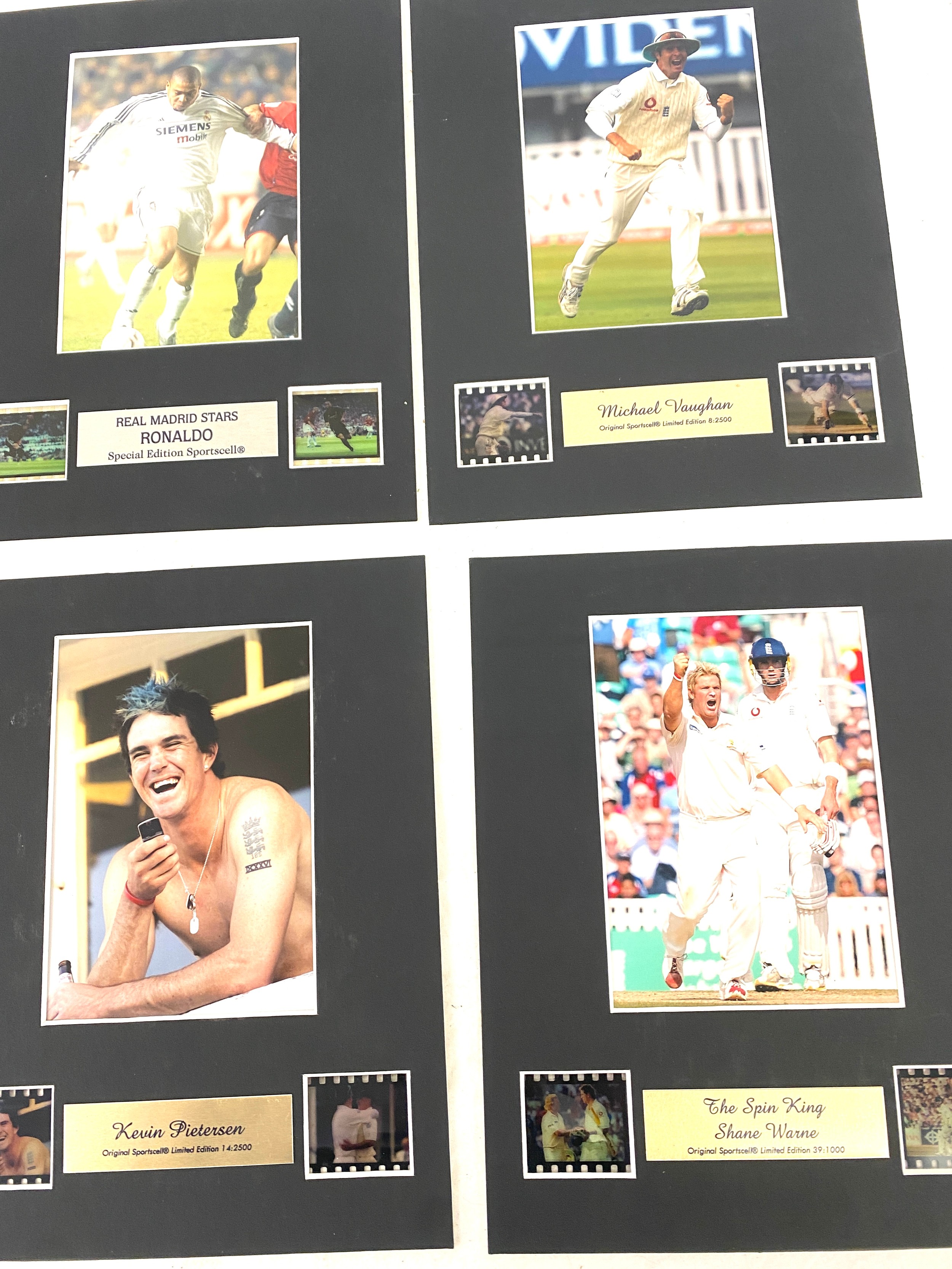 Selection of 7 special edition sportscell includes Anna Kournikova, Kevin Pietersen, England Win The - Image 3 of 4